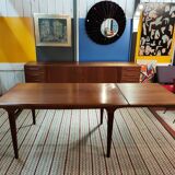 Table a manger en teck , Johannes Andersen pour Uldum