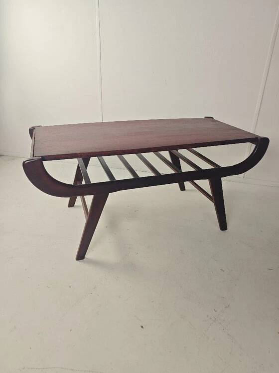 Mid Century Modern Coffee Table with Reversible Top