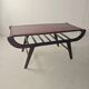 Mid Century Modern Coffee Table with Reversible Top