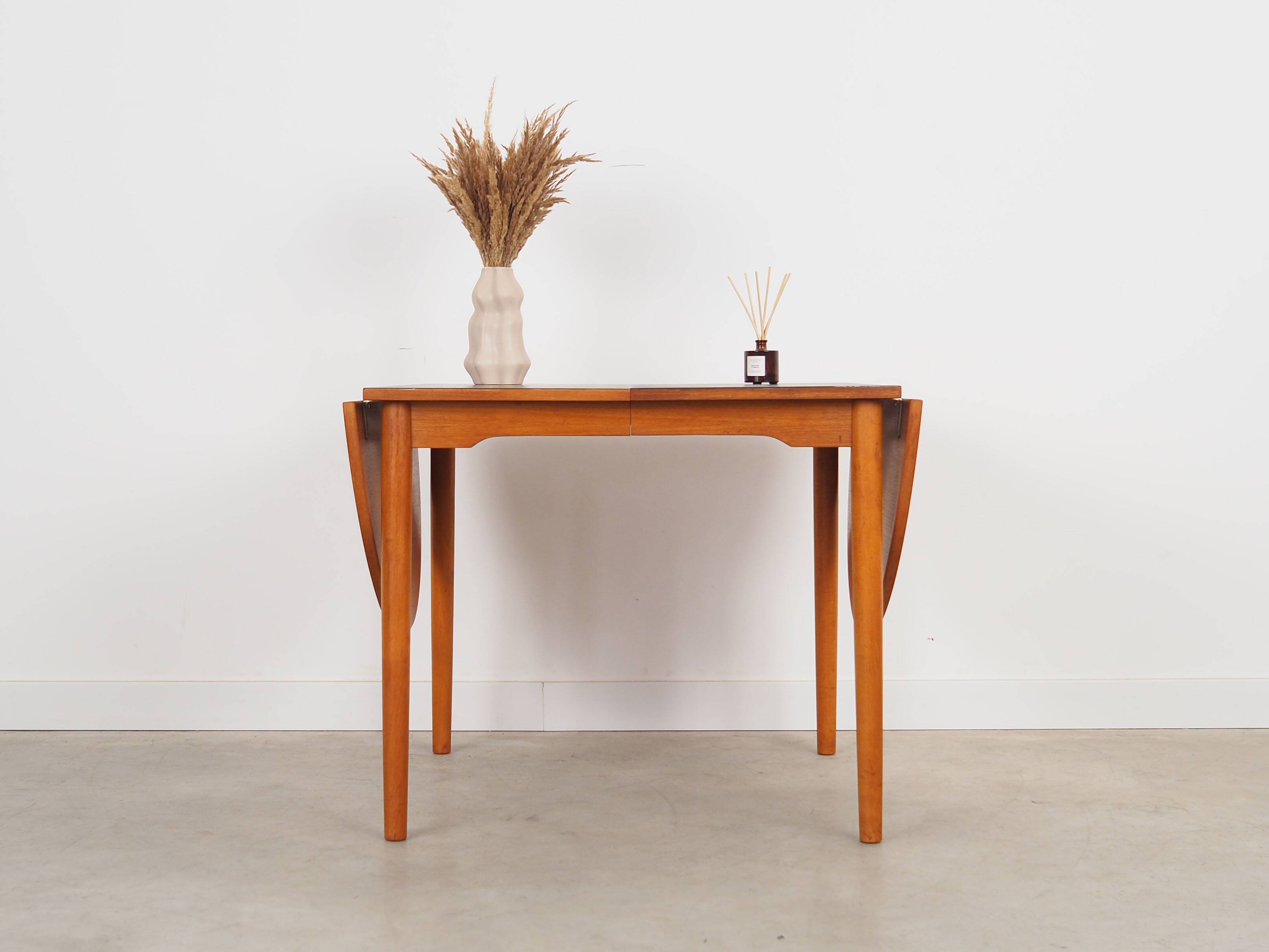 Teak table, Danish design, 1970s, production: Denmark