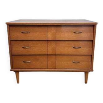 Vintage 1960s chest of drawers