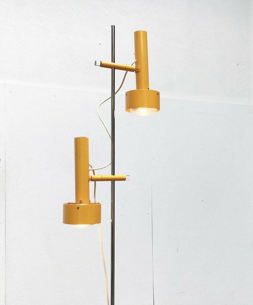 Mid-century floor lamp by Edi Franz for Swisslamps International, 1960s.