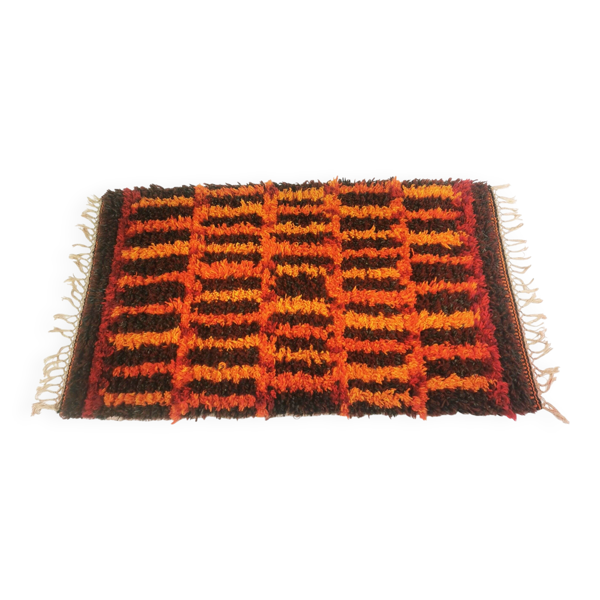 Tapis space age, Danemark, années 1960.