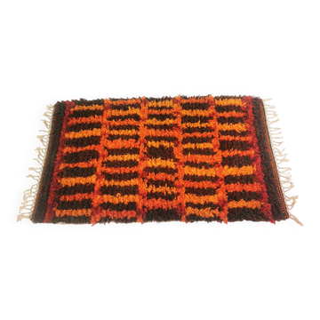 Space age rug, Denmark, 1960s.