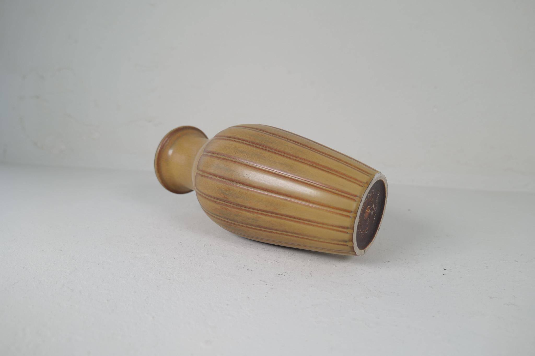 Mid-Century Modern Grand Vase Rörstrand by Gunnar Nylund, Sweden