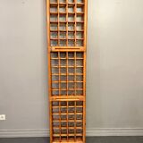 BHV - Screen three ventaux in bamboo and rattan