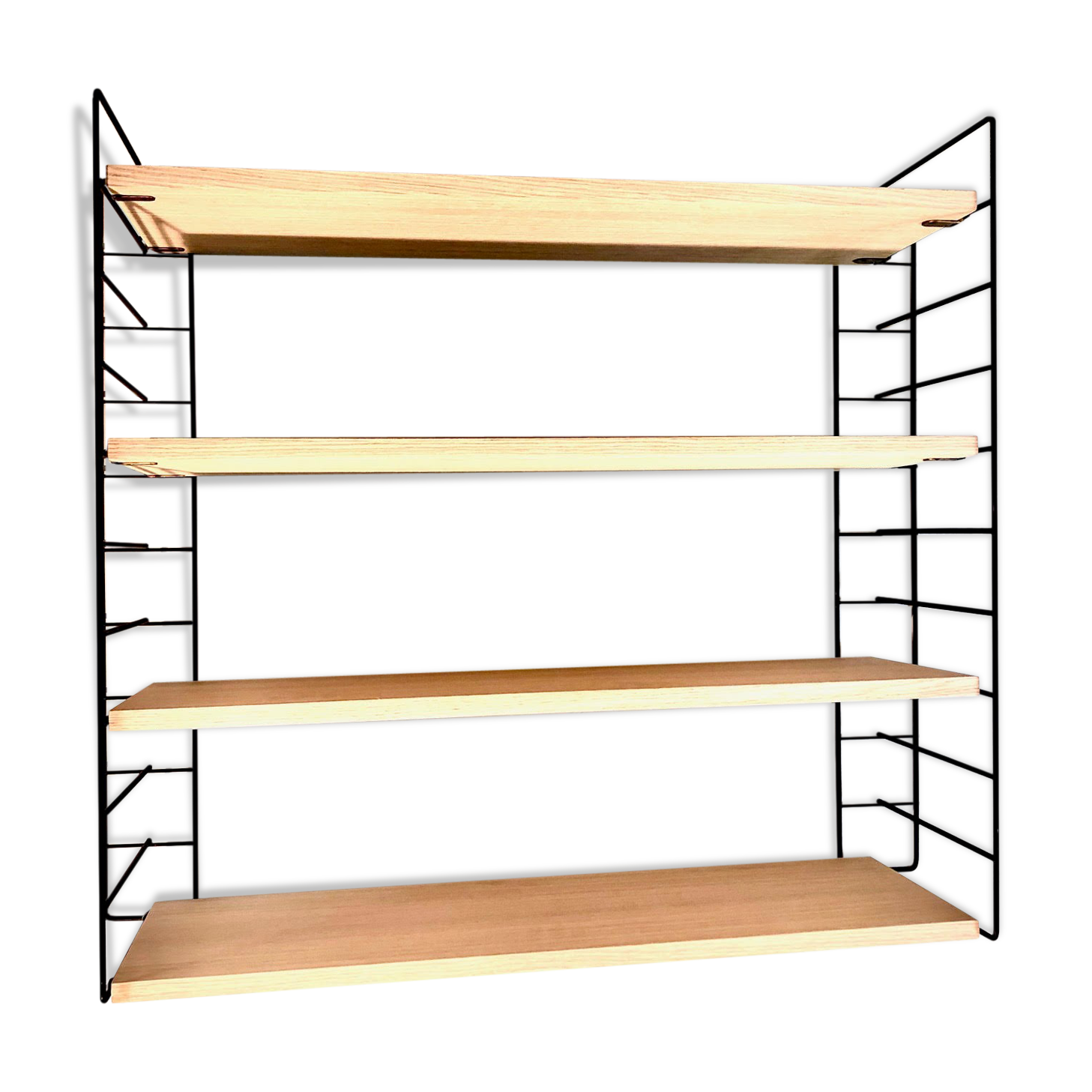 Vintage oak shelf 1960