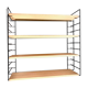 Vintage oak shelf 1960
