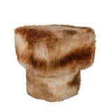 Pouf in fur