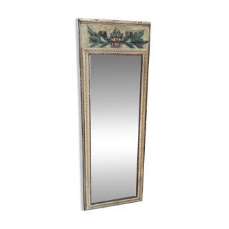 Miroir rechampi du XIXe siècle