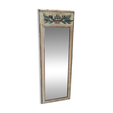 19th century re-engraved mirror