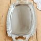 Vintage silver-plated serving tray – Handles and engraved border style