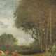 Un chemin avec des vaches Vittorio Bussolino (Turin 1853-1922)