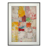 Original painting Abstract art cityscape