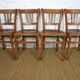 Set of 4 vintage Luterma-style bistro chairs from the 50s