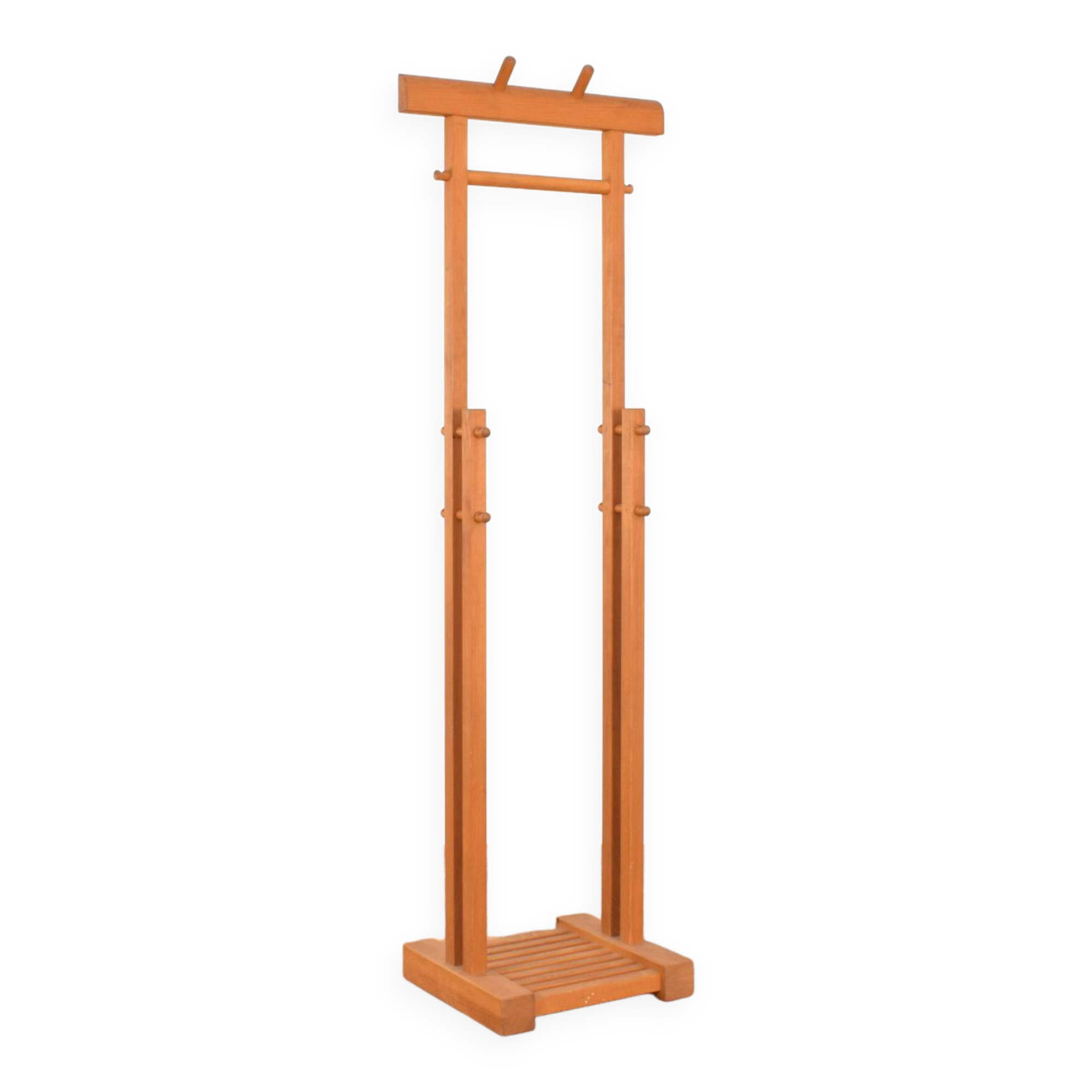 Mid-Century German Standing Coat Rack, 1970s.