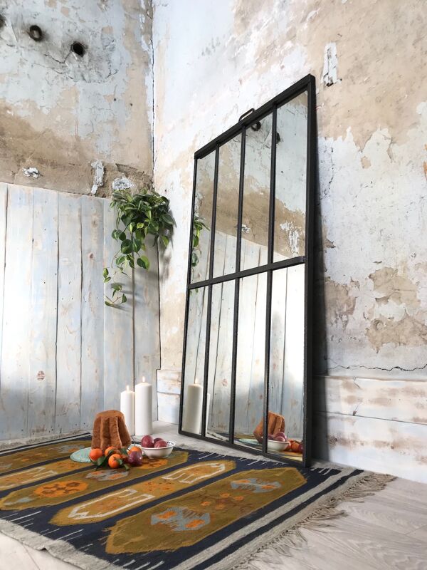 Miroir industriel riveté