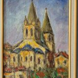 Roland Chanconnier known as Chanco (1924-2017), friend of Picasso - Oil on canvas