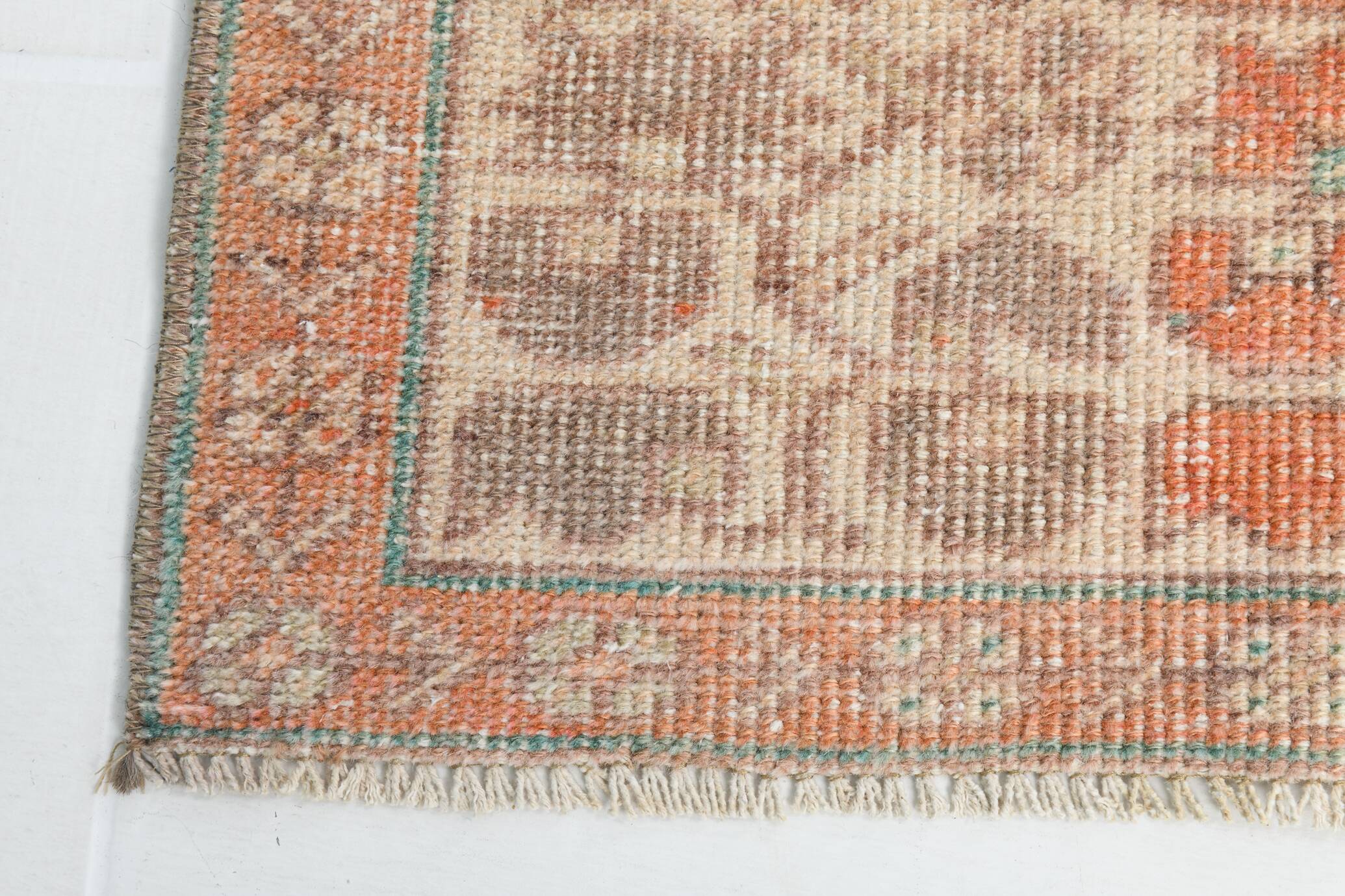 4x8 Red Brown Oriental Persian Area Rug, 135x246Cm