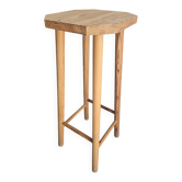 Tabouret haut en bois