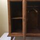 Doll cabinet 3 wooden doors with mirror