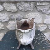 Old cast iron planter large louis XV style model