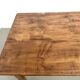 Farm table in pine, tapered legs, 1950s.