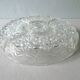 50-year-old carved glass serving plate