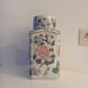 Asian-patterned porcelain candy box