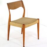 Ensemble de 4 eetkamerstoelen Fristho team naar Niels O Moller modèle 71