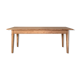 Vintage farmhouse table in solid oak.