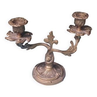 Bronze candlestick