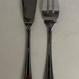 12 stainless steel fish cutlery