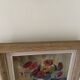 Tableau ancien bouquet de fleurs