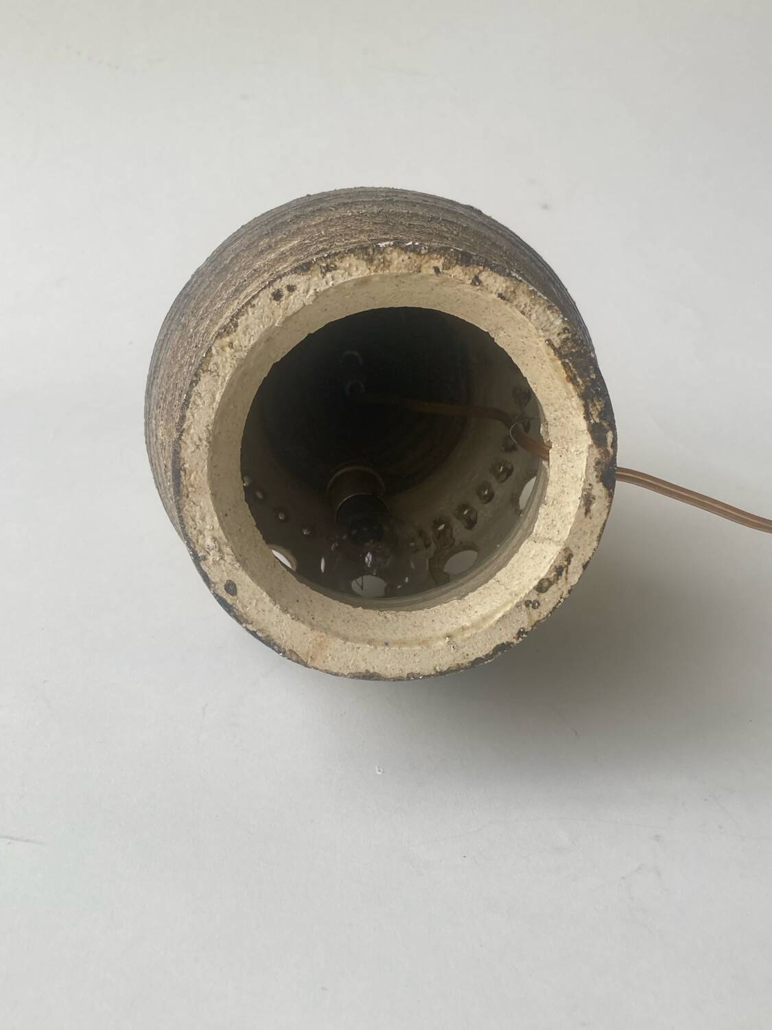 Georges Pelletier 1960 ceramic lamp