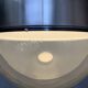 Vintage Ceiling Lamp Börje Claes Globular Model Metal/Plastic Sweden 1970