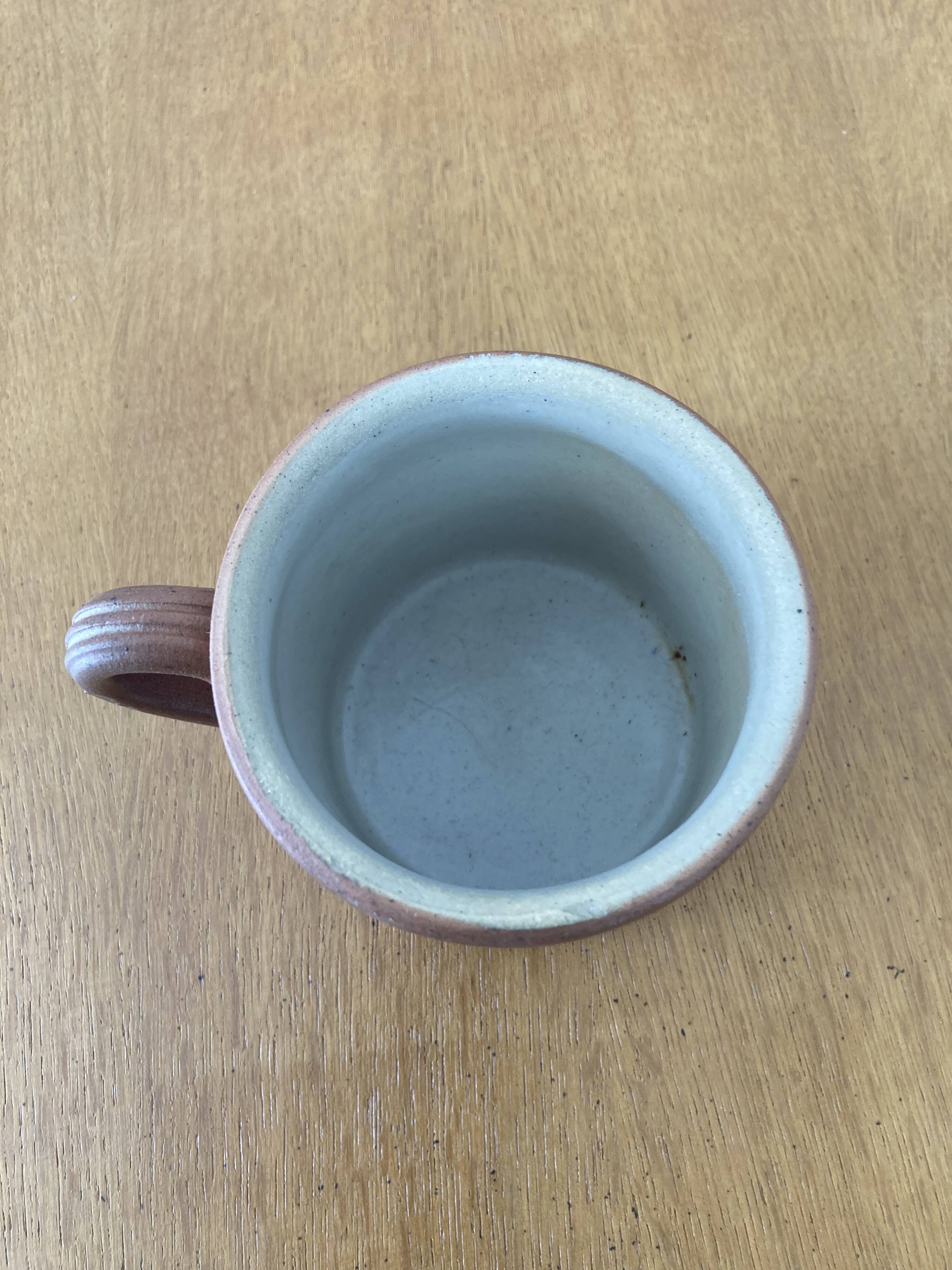 Vintage stoneware mugs