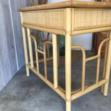 Rattan desk