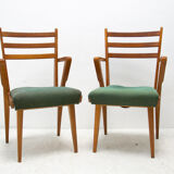 Midcentury bentwood office chairs, Czechoslovakia,1960´s, set of 2