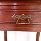 Art Nouveau mahogany sidetable