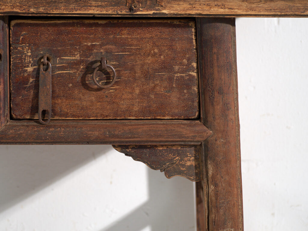 Antique Chinese work table with drawers – China, circa 1900