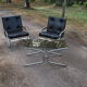 Ensemble de fauteuils et table design Pierson