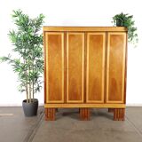 Art deco wall cabinet
