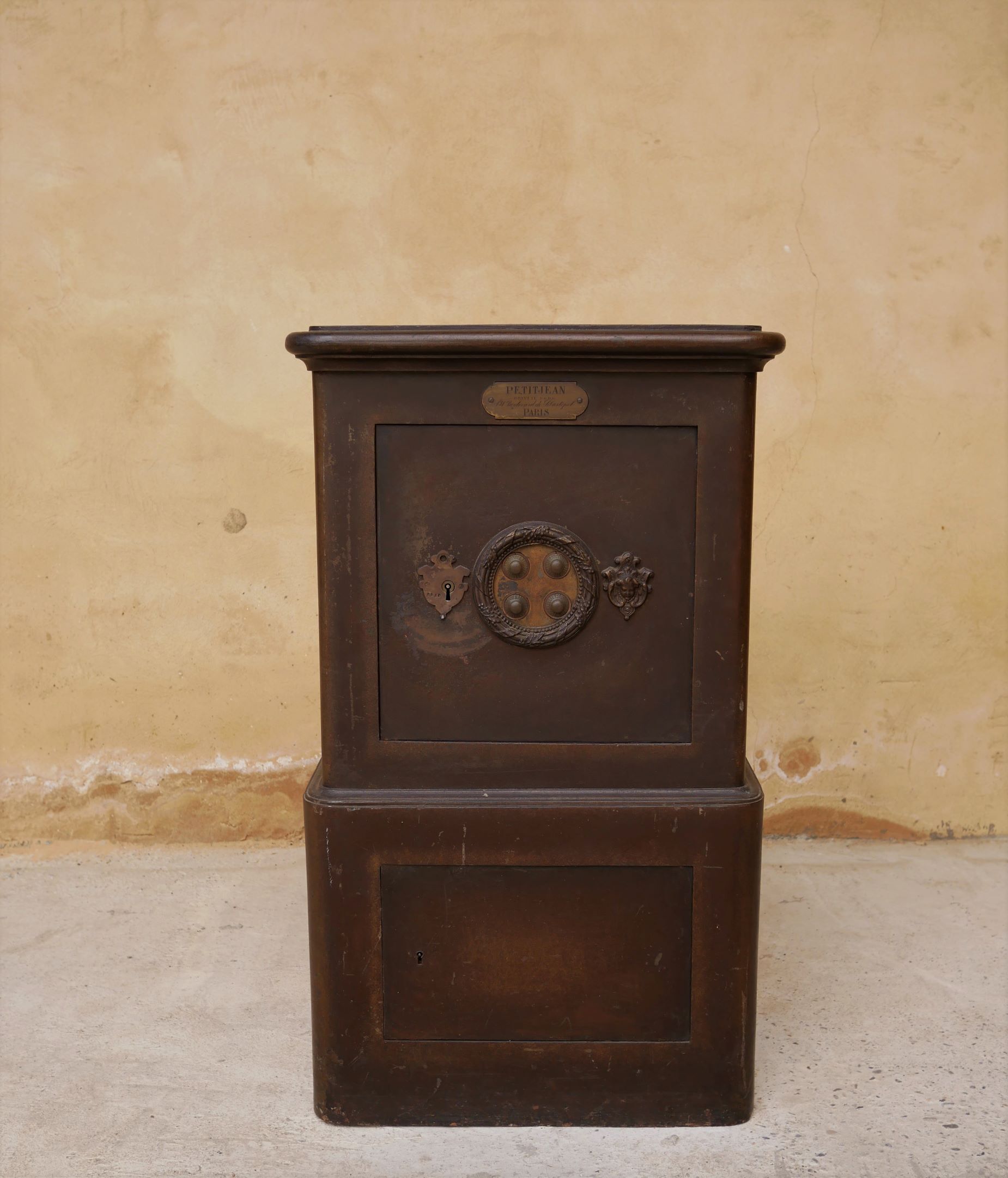 Coffre-fort PetitJean Paris fin XIX