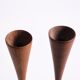 Scandinavian teak candlesticks