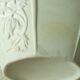 Glazed biscuit earthenware planter