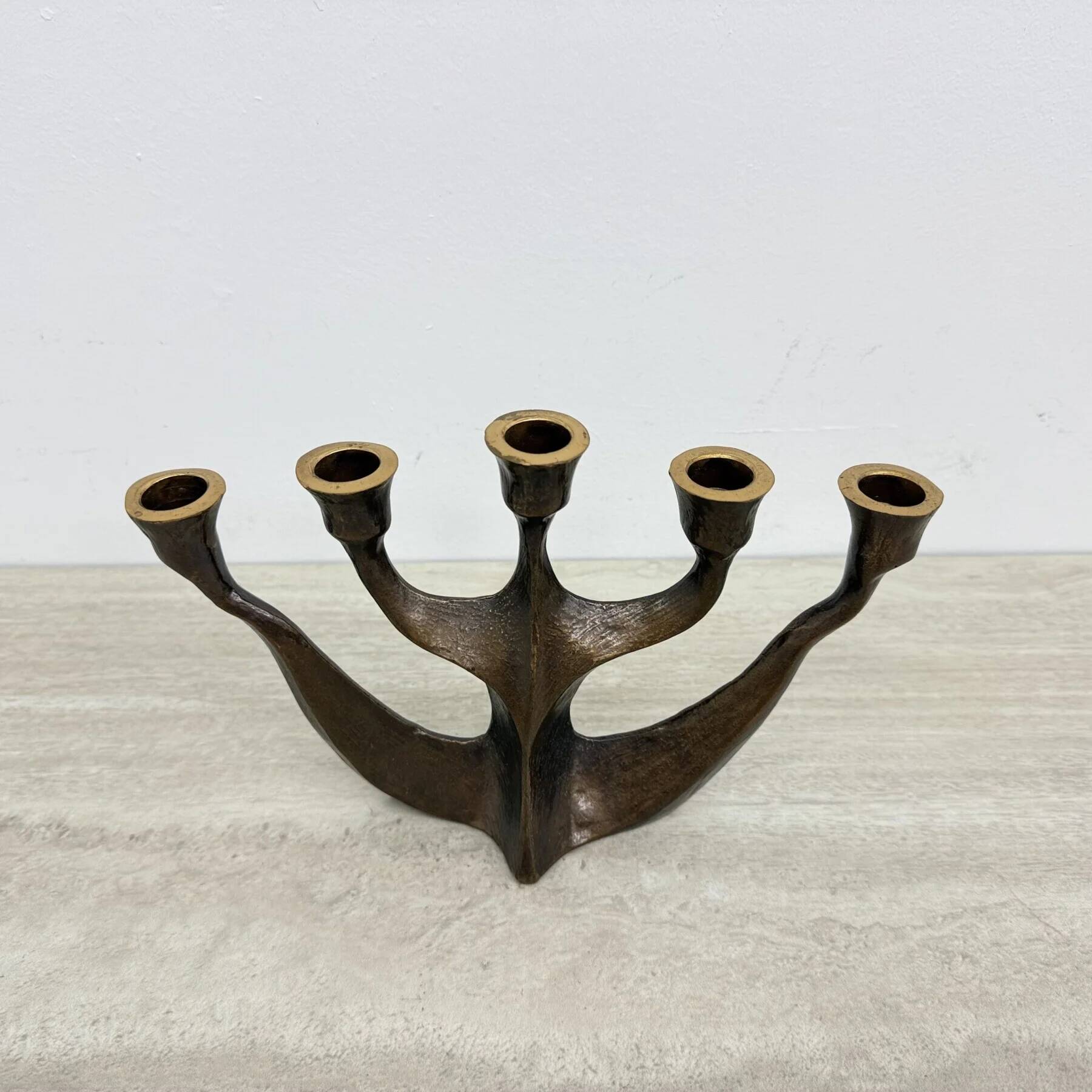 Brutalist candle holder by Horst Dalbeck, 1970s, Germany