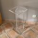 Console David Lange 1980. Plexiglass.