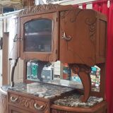 Vaisselier buffet 2 corps années 40