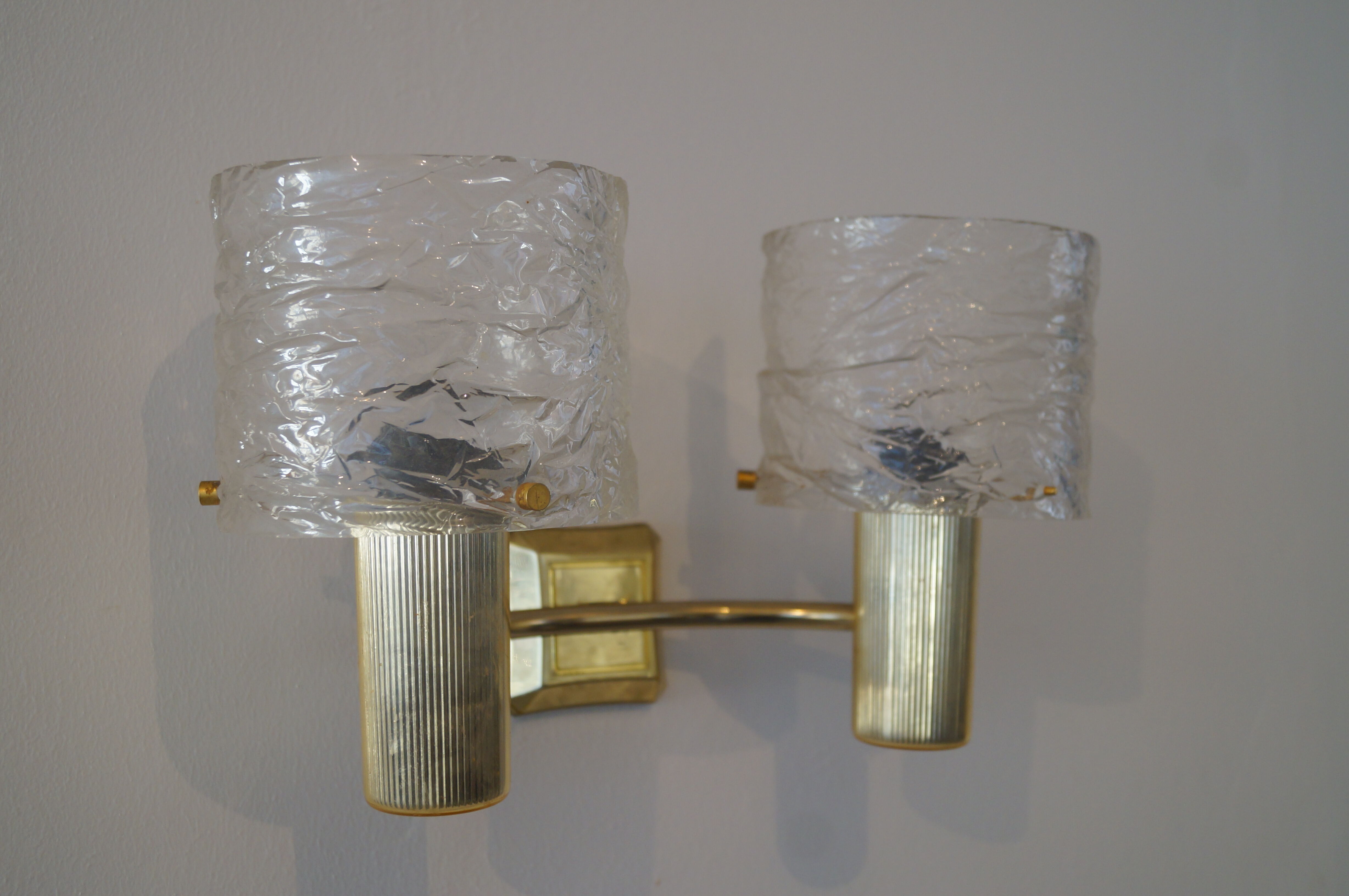 Vintage double wall lamp 1960